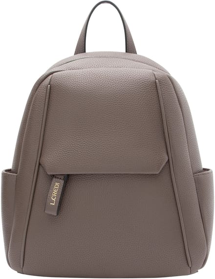 L.CREDI rugzak Pavidia Backpack Dark Taupe bruine