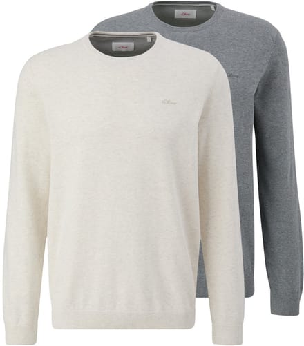 s.Oliver Heren trui 2 pack Basic
