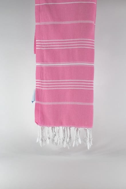 Kadyanda – Turkse hamamdoek – 100x180 cm – katoen – licht & sneldrogend – roze