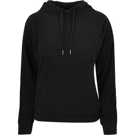 Sweatshirt damescapuchon in corduroy Urban Classics