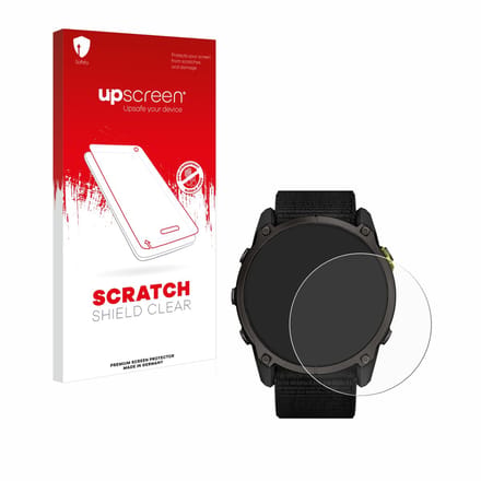 upscreen - Screenprotector voor Garmin Enduro 3 - Folie Beschermfolie transparant