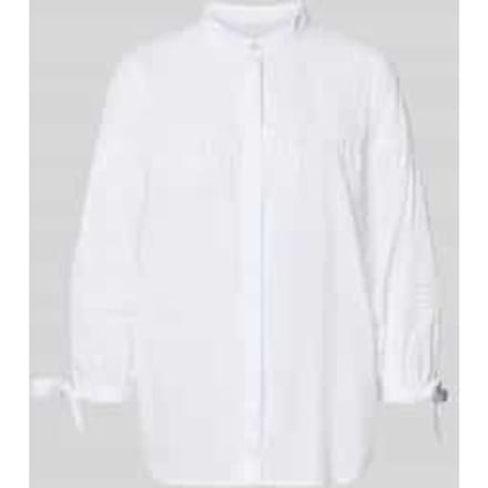 Regular fit blouse met 3/4-mouw en knoopdetails