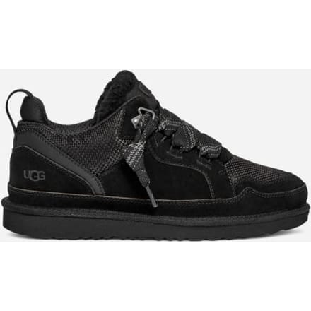 UGG® Lowmel for Kids in Black, Size 1, Canvas/Suede/Recycled Materials