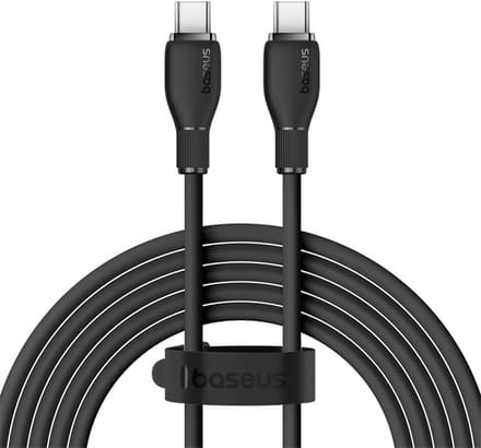Baseus Pudding Series Usb-C Naar Usb-C 100W Kabel Voor Laptops En Telefoons