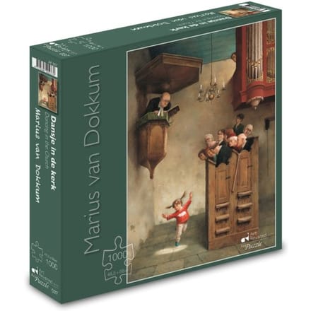 Puzzel Marius van Dokkum - Dansje in de kerk (1000 stukjes)