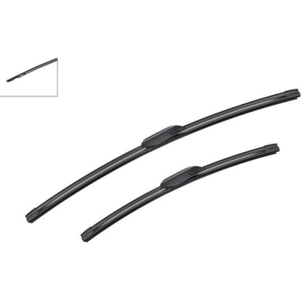 Wisserblad BOSCH Aerotwin 3 397 014 00H, 650/475mm, Voor, 2 Stuk