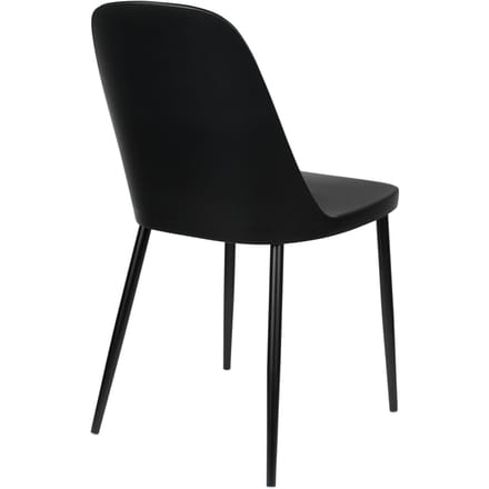 Housecraft Living Pip Eetkamerstoelen Zwart - Set van 2