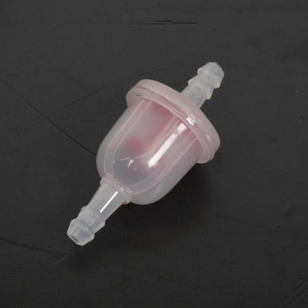 Benzinefilter rood P2R voor slang Ø6mm motor scooter quad Nieuw