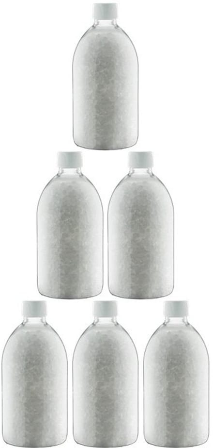 Claudius Badzout No Scent No Colour - 600 gram - Fles met witte dop - set van 6 stuks