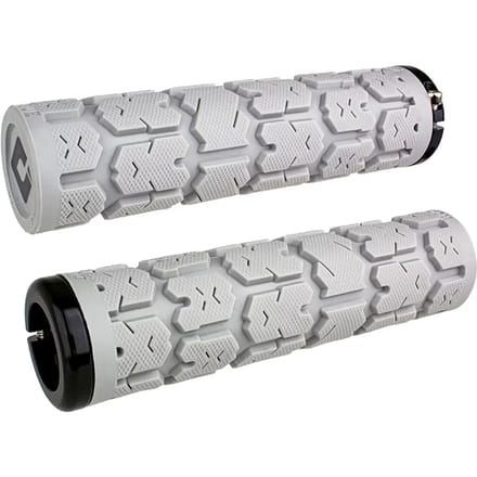 Merkloze Fiets Handvatten Blauw 135mm - Lock-On Grip