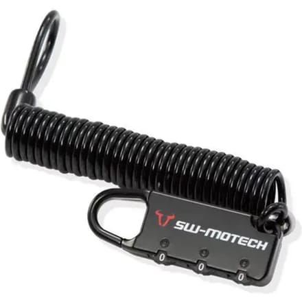 Sw-motech 180 Cm With Code Kabelslot Zilver 180 cm