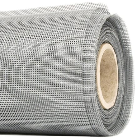 Horrengaas fiber 100 cm 30 grijs