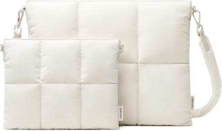 Laptoptas en Muismat Set - Puffy Waterdicht Laptop Hoes