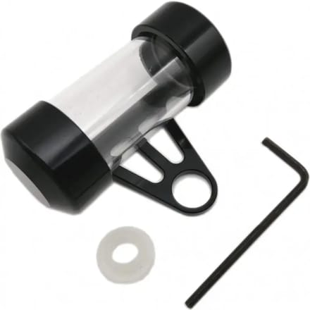 Cilindrische aluminium etikethouder Brazoline