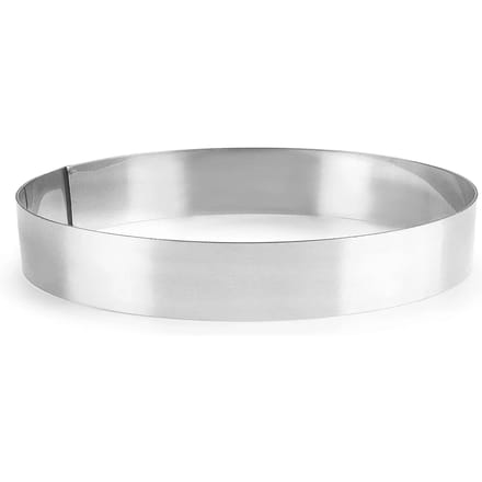 Ronde taartring Lacor 18/10 - 10x3,5 cm