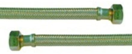 Nemo Go aanvoerflexibel water 4/4M x 4/4F moer 75 cm inox Ø19