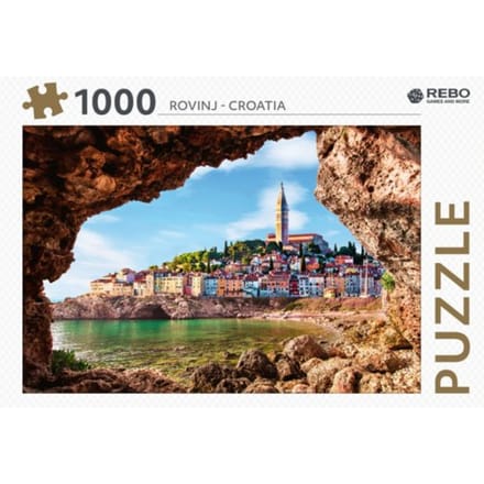 Rebo Productions Legpuzzel Rovinj - Croatia Karton 1000 Stukjes
