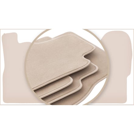 PREMIUM beige matten voor: Iveco Daily IV bestelbus 2006-2014