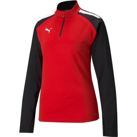 Trainings top 1/4 zip vrouw Puma Team Liga