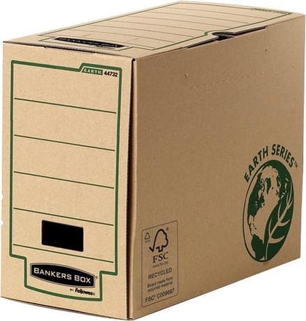 Fellowes 4473202 tijdschriftenhouder Papier Bruin, Groen