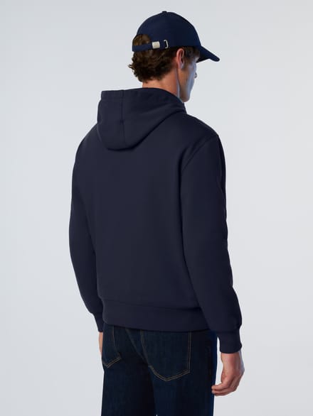 North Sails Hoodie Met maxi logo print