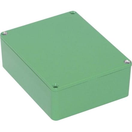 Hammond Electronics 1590BBSGR Universele behuizing 120 x 94 x 42 Aluminium Groen 1 stuk(s)