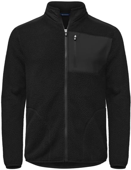 Cutter & Buck Cascade Sherpa Fleece Heren 351470 - Zwart - M