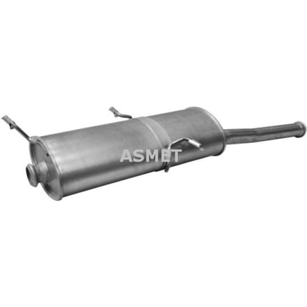 Geluiddemper achter ASMET 09.093