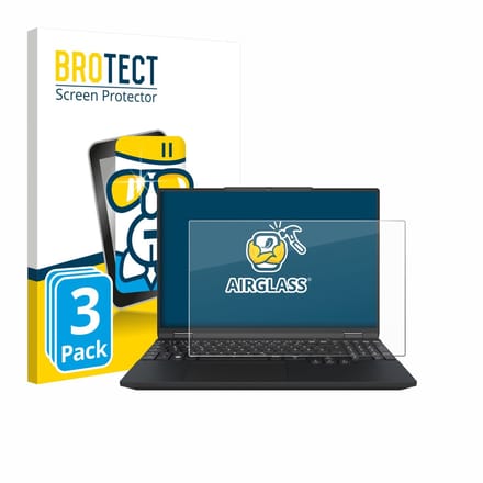 Screenprotector 3 Stuks voor Tuxedo InfinityBook Max 15 Gen 10 Beschermglas transparant