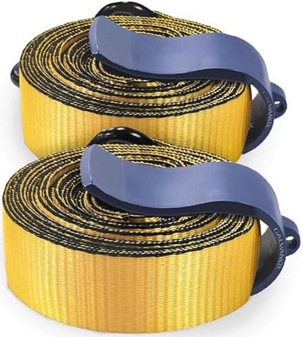 Riemen Organizer 2-Pack - Heavy Duty Oplossing voor Ratchet Straps