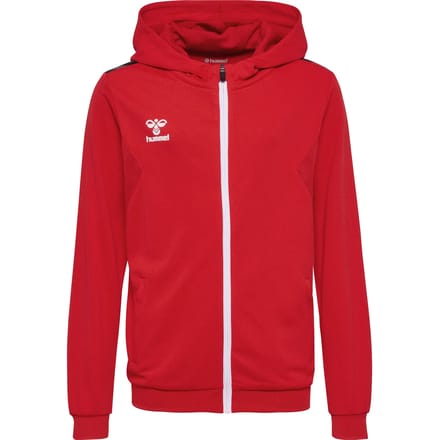Kinder trainingsjack van polyester met capuchon en ritssluiting Hummel Authentic