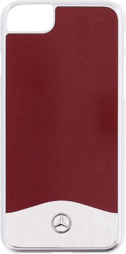 Mercedes-Benz Aluminium Back Case - Apple iPhone 7/8/SE/SE2 (4.7") - Rood
