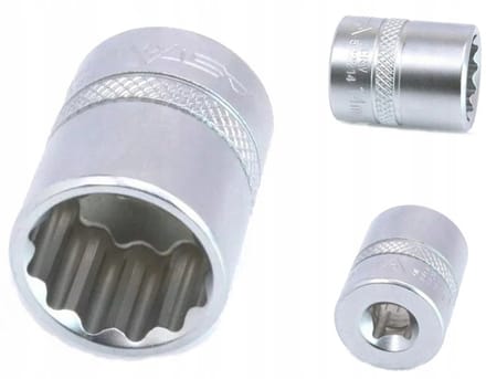 ASTA Doplagssleutel 13 mm 1/4" 12-kant Cr-V Staal