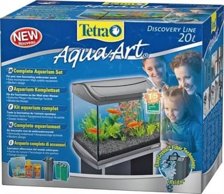 Tetra Aqua Art Aquarium - 35x25x25 cm  - 20L - Zilver