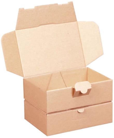 25 x Ecologische Bruine Kartonnen Postdozen/ Verzenddozen 16x 11 x 5 cm formaat A6 / Doosjes Karton voor E-commerce & Verzending