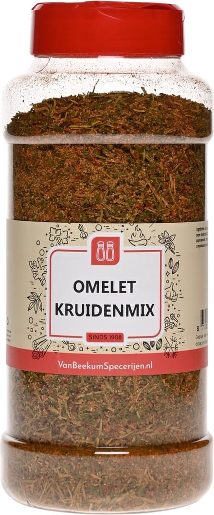 Van Beekum Specerijen - Omelet Kruidenmix - Strooibus 500 Gram