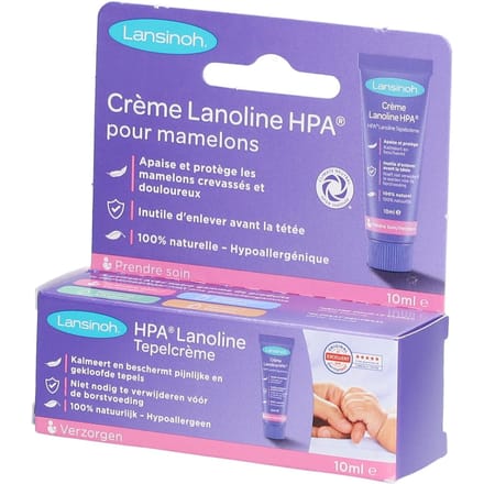 Lansinoh Lanoline tepelcreme 10ml Multi unisex