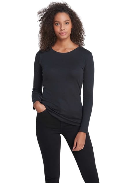 Hoogkwalitatieve Dames Thermo / Fleece / Warmte Shirt | Grijs - M/L