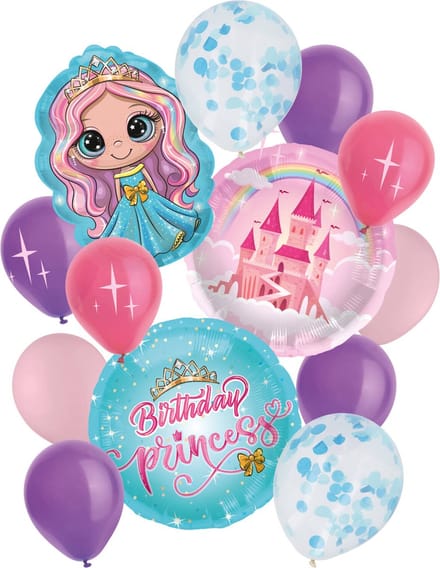 Folat - Ballonnen prinses set