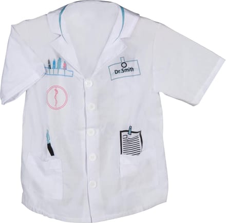 Verkleedkleding 2,5-6 jaar Dokter - Educo