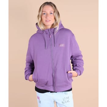 Capuchon sweaters Oxbow Hoodie met sherpa voering SWIPS