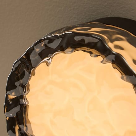 LOOM DESIGN LED wandlamp Otto Ice rookgrijs 13 cm CCT IP65