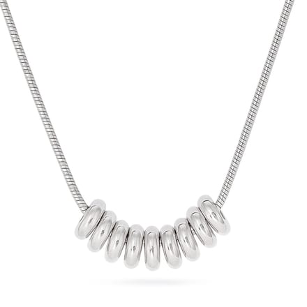 Marama - Ring Ketting Zilver - Tijdloos design - Waterproof