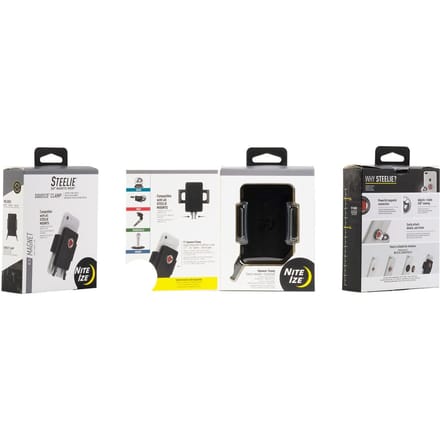 NITE Ize Squeeze Telefoonhouder voor in de auto 360° draaibaar 60 - 93 mm