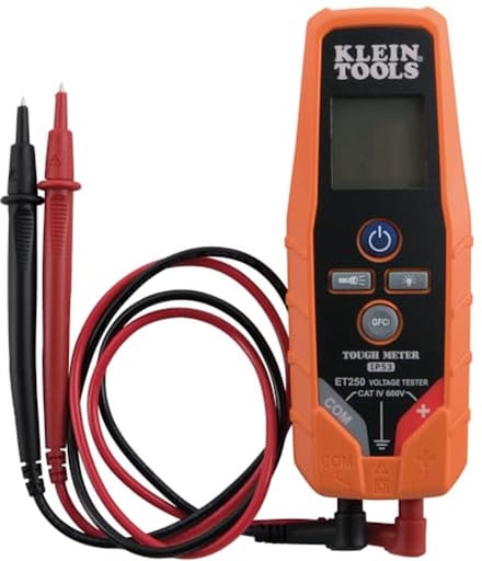 Digitale Spanningsmeter en AC/DC Tester tot 600V met Achtergrondverlichting en Zaklamp