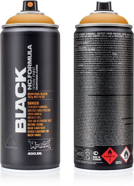 Montana BLACK 1050 Topaz spuitbus 400ml
