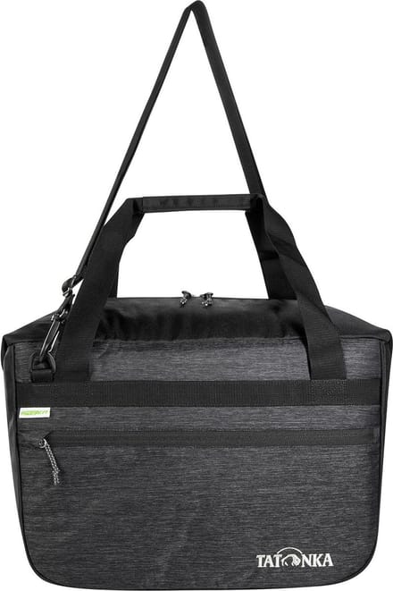 TATONKA thermische zak schoudertas Cooler Shoulderbag 25 Off Black donkergrijs