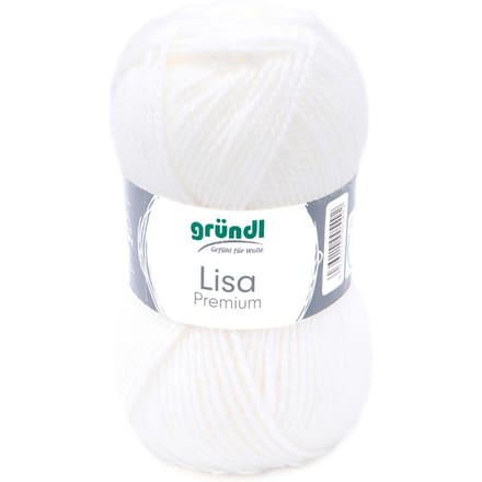 Wol "Lisa" - Wit