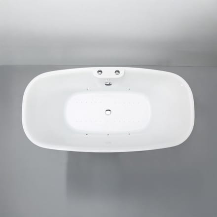 SPALINA - Whirlpool bad - Tao Bulle, 170 x80 x65 cm, Wit