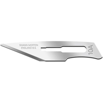 Swann Morton Scalpelmesjes - Niet Steriel - Mesnummer 10A - REF 0102